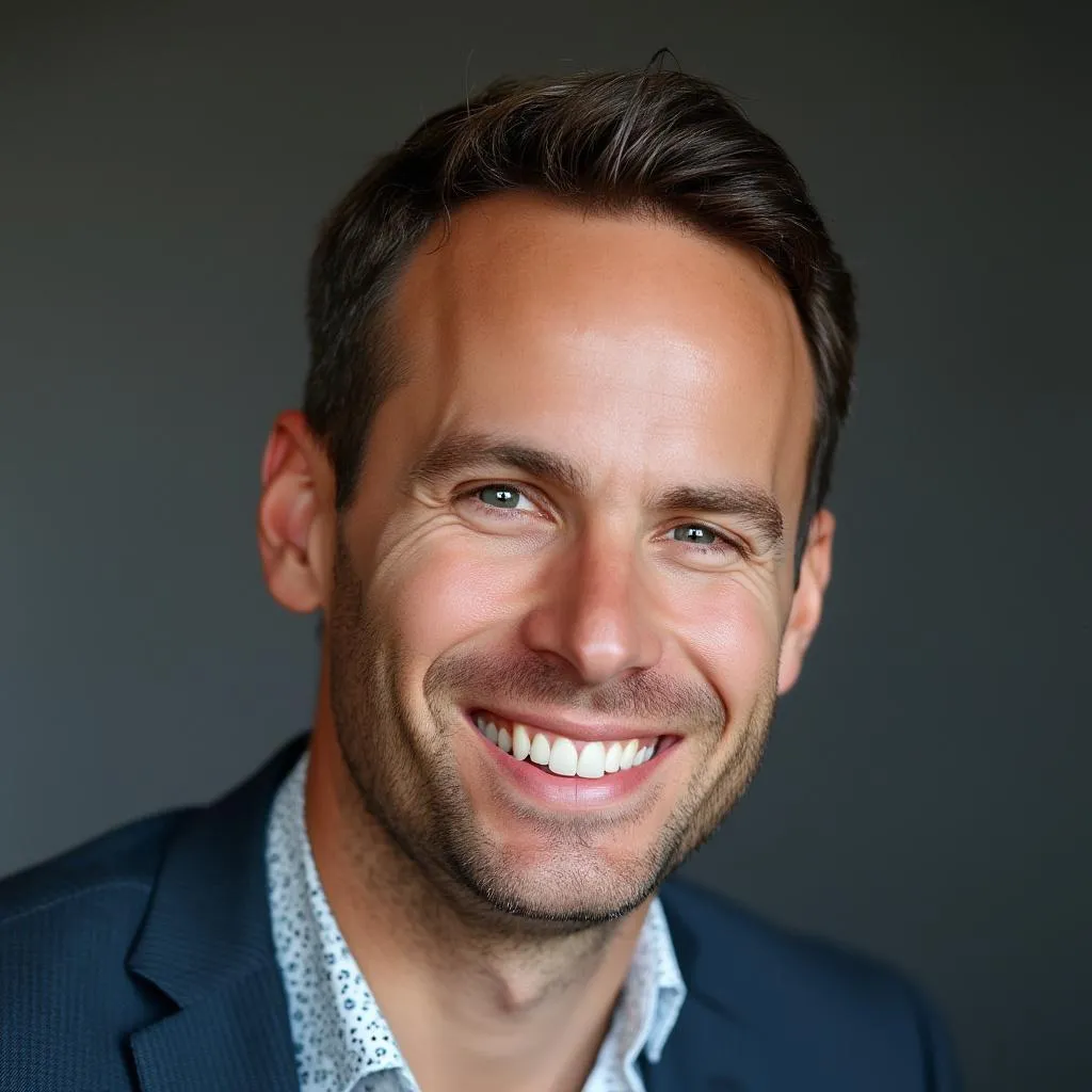 Portrait of CEO, Antoine Dubois